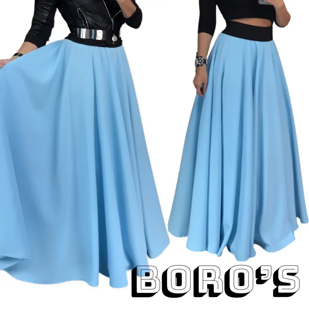 DLOUHÁ SUKNĚ - maxi sukně BOROS-SK-L-LBL 01